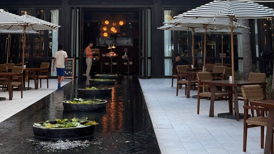 Hotel courtyard in Koh Samui