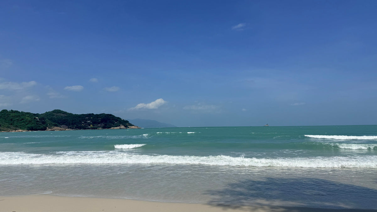 Koh Samui beach in December 